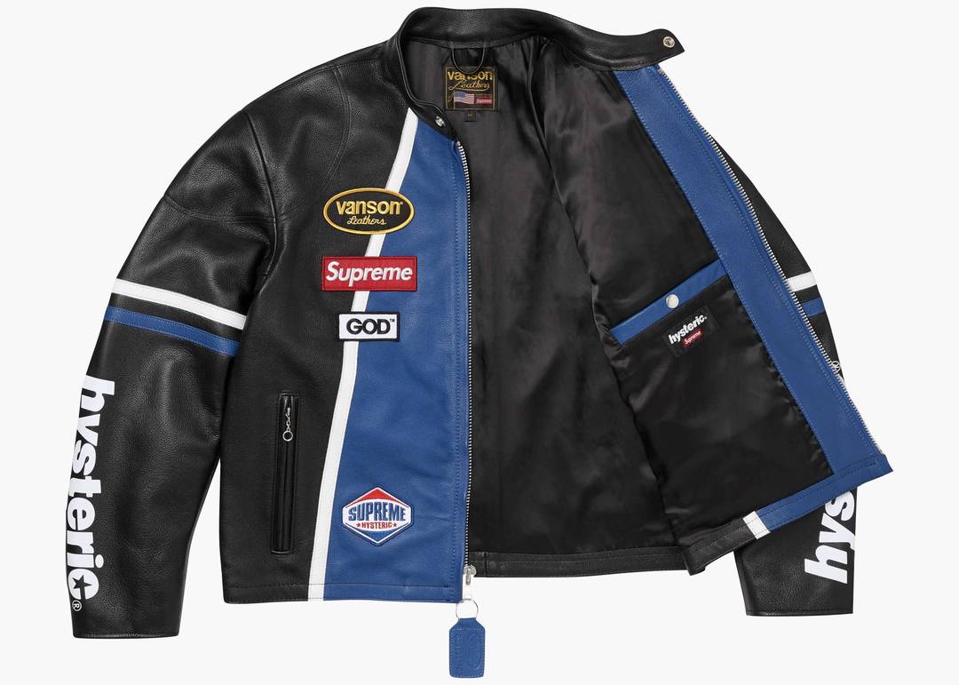 Supreme Hysteric Glamour Vanson Leather Jacket Black | Hype Supreme Hysteric Glamour Vanson Leather Jacket Black | Hype