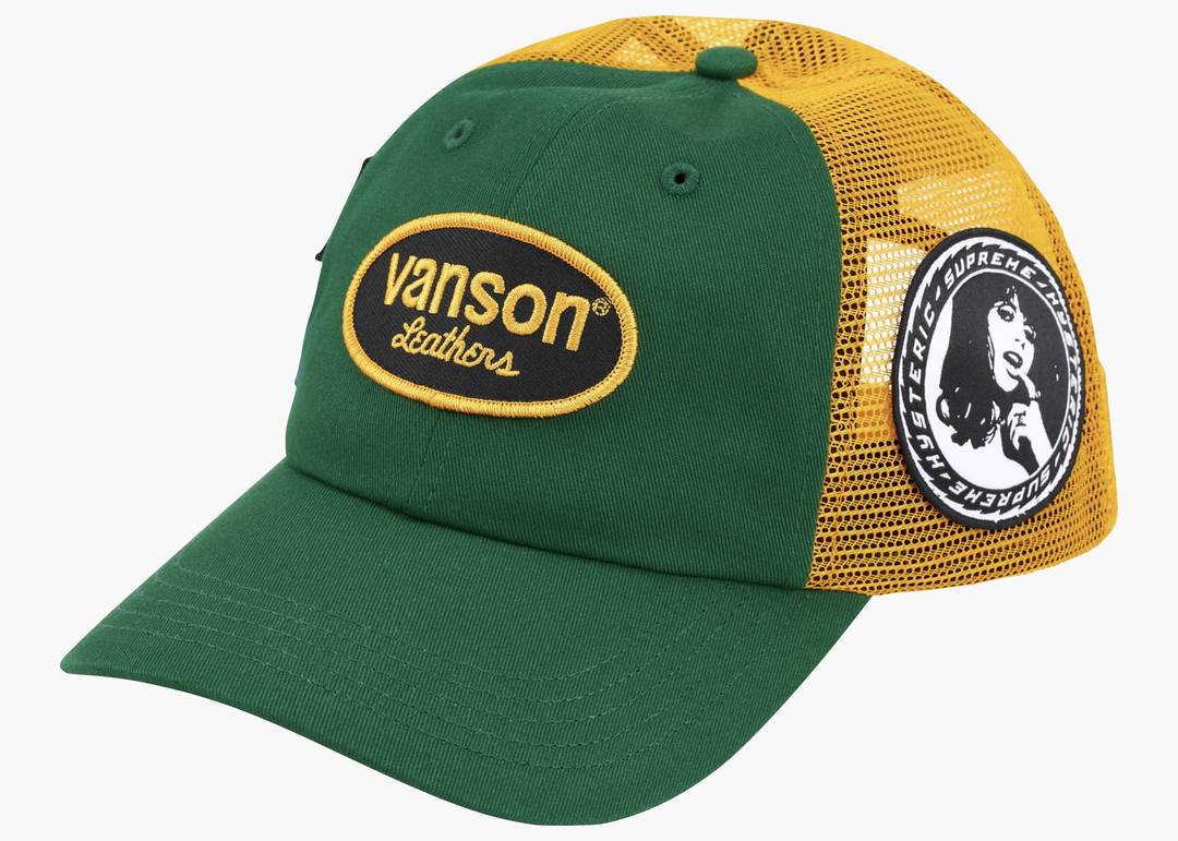 Supreme Hysteric Glamour Vanson Leather Mesh Back 6-Panel Supreme Hysteric Glamour Vanson Leather Mesh Back 6-Panel