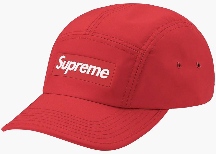 Supreme Inset Logo Camp Cap Red