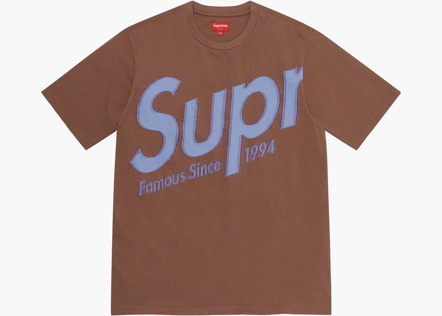 XL supreme Intarsia Spellout S/S Top