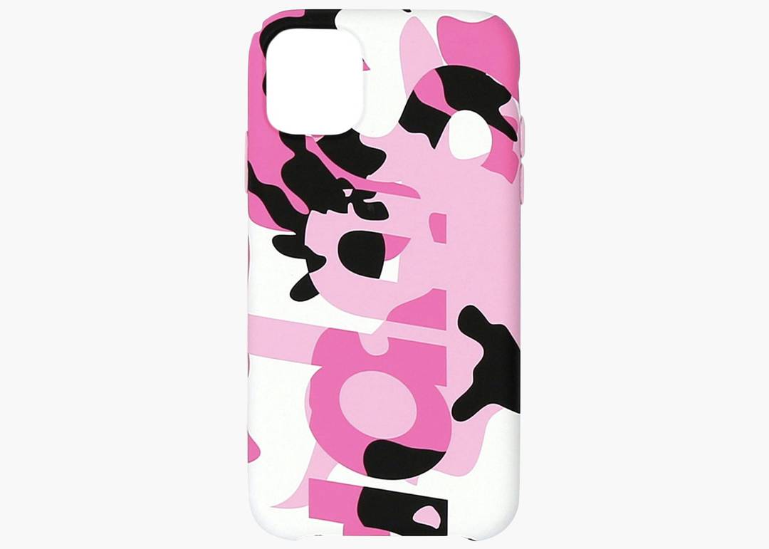 Supreme Iphone Case Pink Camo