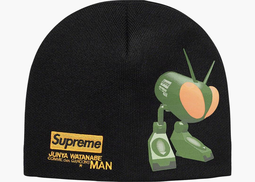 Supreme JUNYA WATANABE CDG MAN Beanie Black | Hype Clothinga