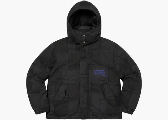 Supreme JUNYA WATANABE CDG MAN Patchwork Puffy Jacket 