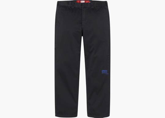 Supreme JUNYA WATANABE CDG MAN Printed Work Pant Black | Hype