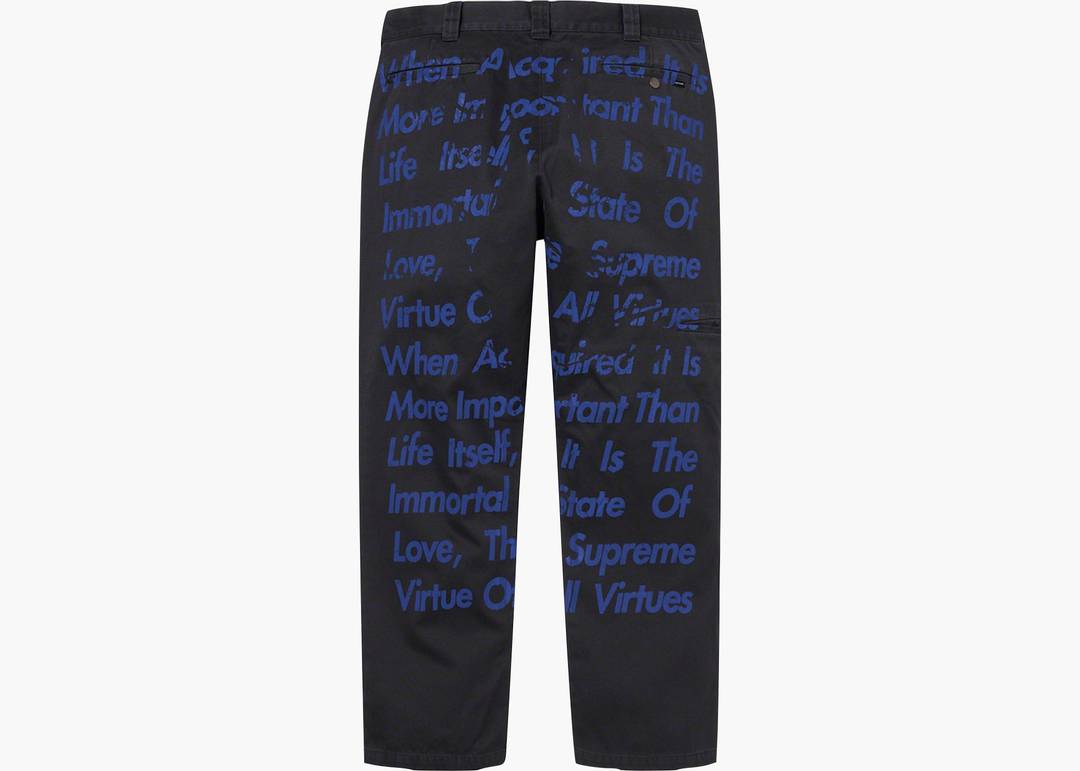 supreme Junya Watanabe Printed Work Pant-