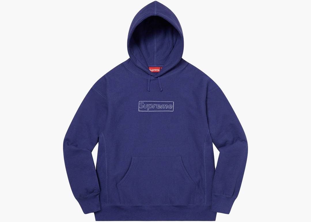 Supreme Kaws Chalk Logo Hoodie