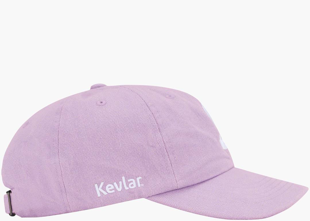 Supreme Kevlar Denim S Logo 6-Panel Light Purple | Hype Clothinga