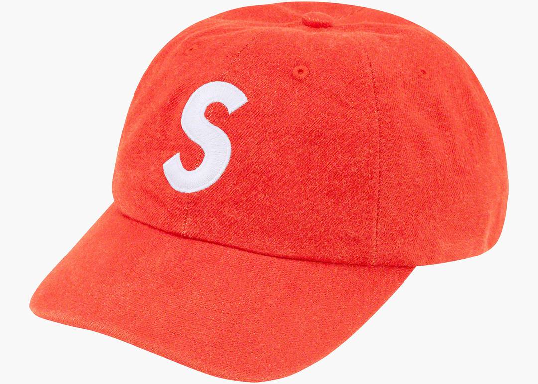 【正規新品】Supreme Kevlar Denim S Logo 6-Panel Cap 帽子