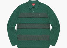 Supreme_Knit_Stripe_LS_Polo_Gr Supreme_Knit_Stripe_LS_Polo_Gr