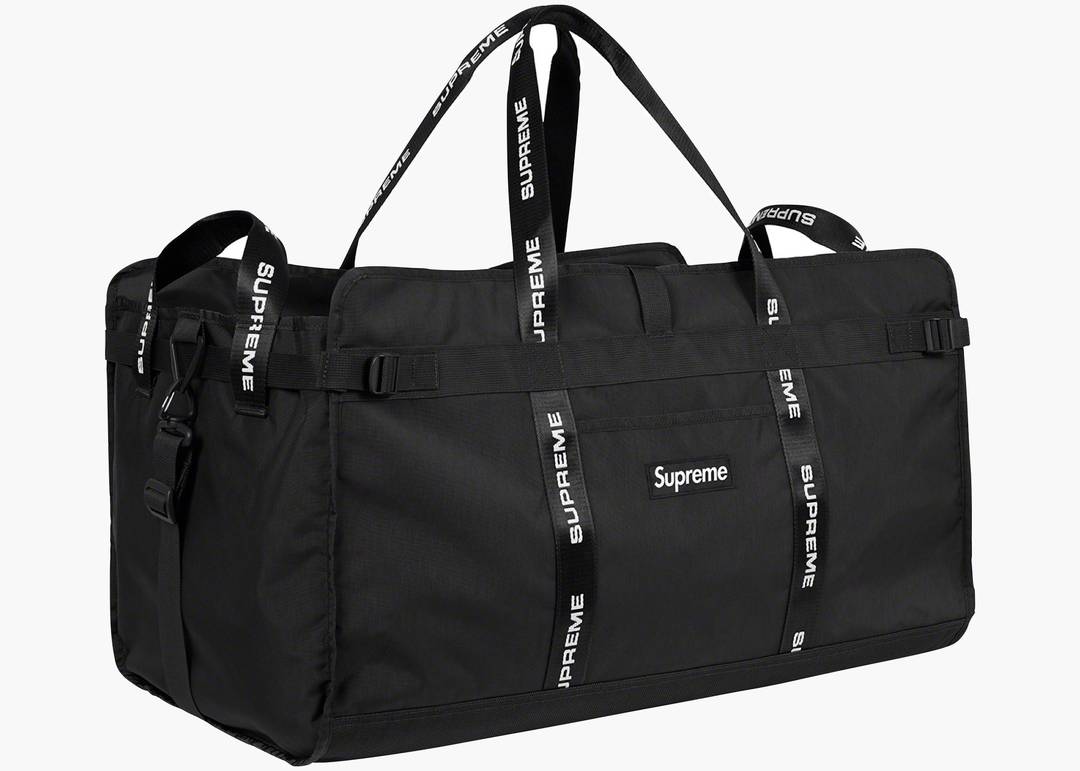 Supreme Large Duffle Bag SS18 Black