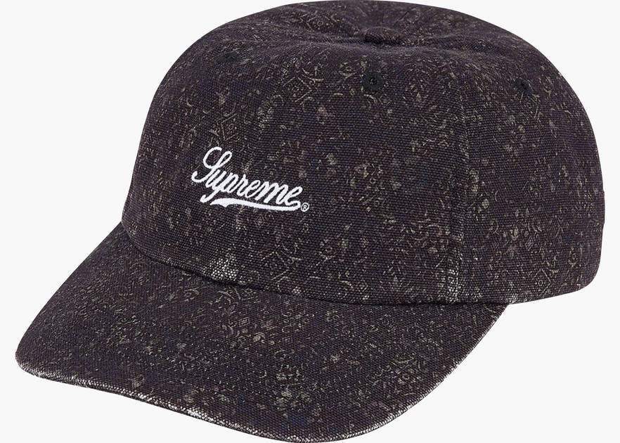 Supreme Liberty Floral 6-Panel (FW21) Black | Hype Clothinga