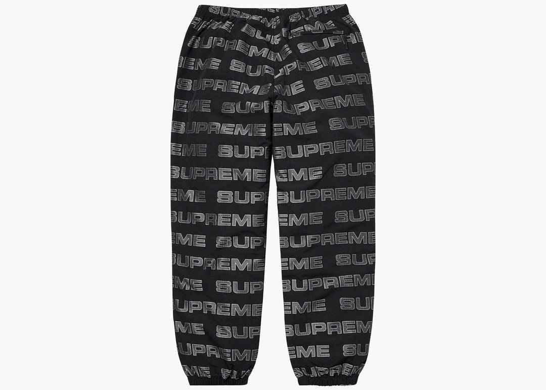 Supreme Logo Ripstop Track Pant Black | Hype Clothinga Supreme Logo Ripstop Track Pant Black | Hype Clothinga
