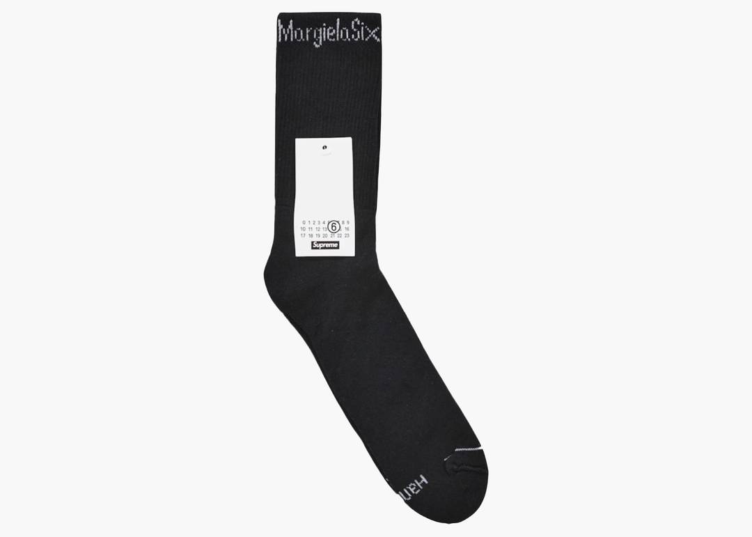 Supreme x MM6 Hanes Crew Socks 