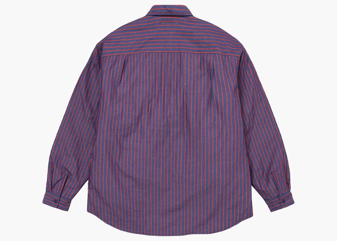 Supreme MM6 Maison Margiela Padded Shirt Stripe | Hype Clothinga