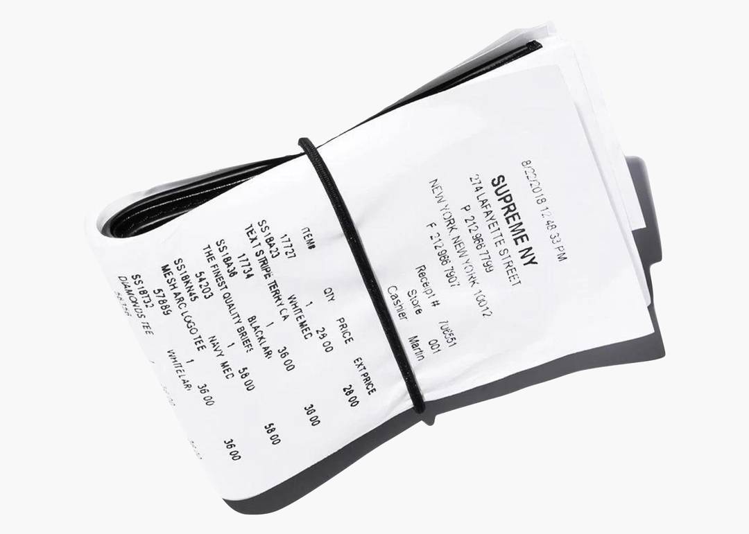 即購入OKSupreme Maison Margiela Receipt Wallet