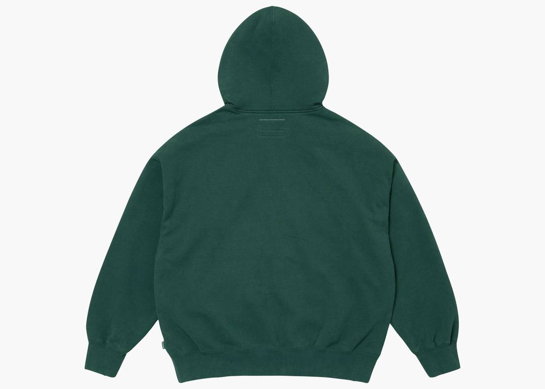 MM6 Maison Margiela distressed zip-up jumper - Green