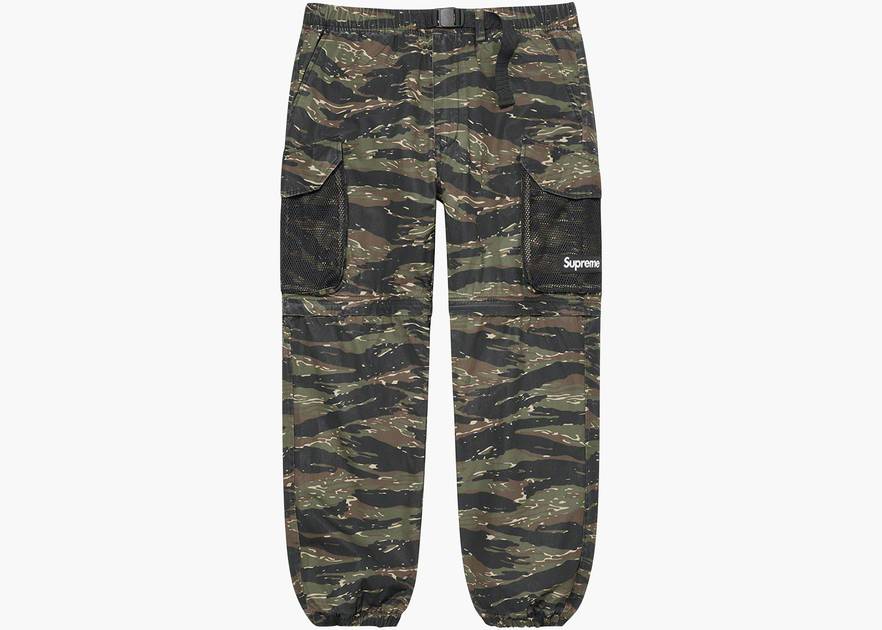 Supreme Mesh Pocket Belted Cargo Pant Tigerstripe Camo