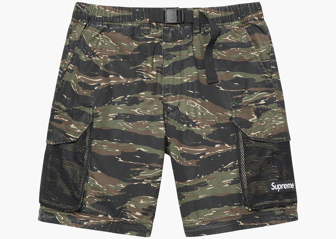 Supreme Mesh Pocket Belted Cargo Pant Tigerstripe Camo