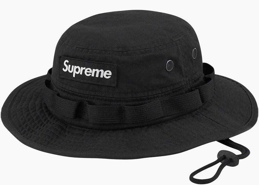 Supreme Military Boonie (FW21) Black | Hype Clothinga