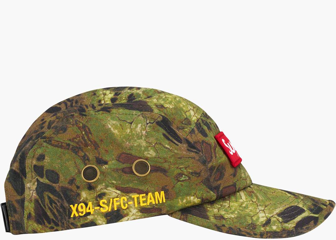 Supreme Layered Camo Camp Cap 'Green' | Men's Size Onesize