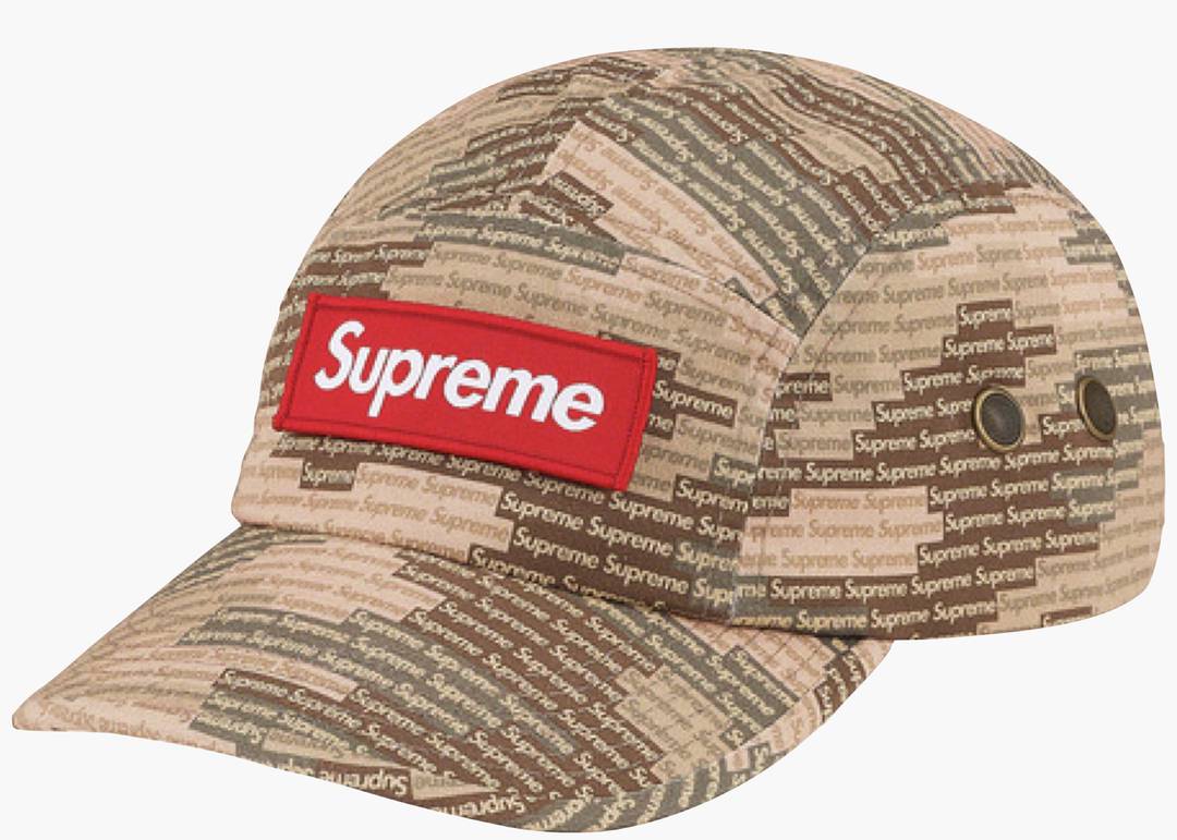 Supreme Military Camp Cap Tan Camo | Hype Clothinga