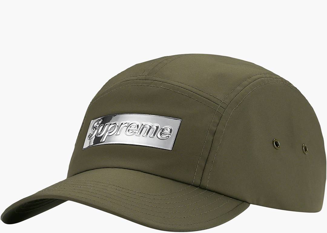 Supreme Mirror Camp Cap Olive