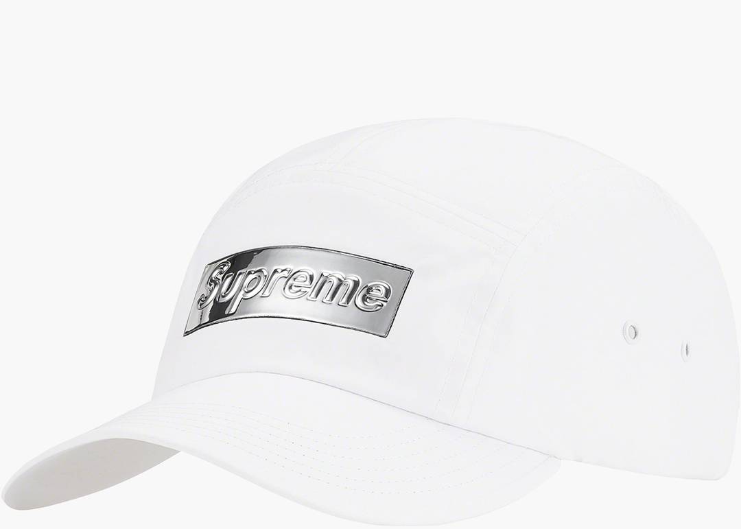 Supreme Mirror Camp Cap White | Hype Clothinga