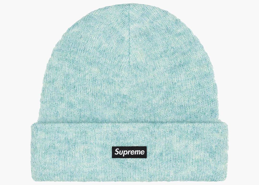 Supreme Heather Stripe Beanie Blue/Green – Futurefashionclothing