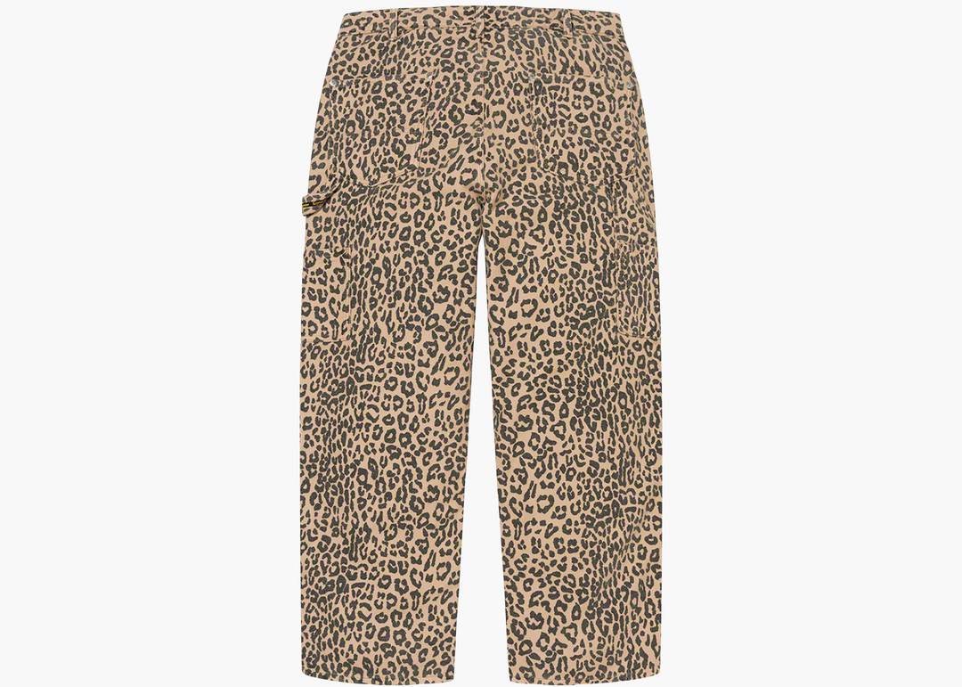 Supreme Moleskin Double Knee Painter Pant Leopard | Hype Clothinga