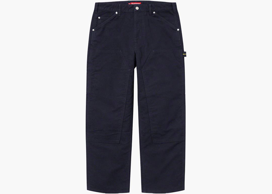 Supreme Moleskin Double Knee Painter Pant Navy | Hype Clothinga