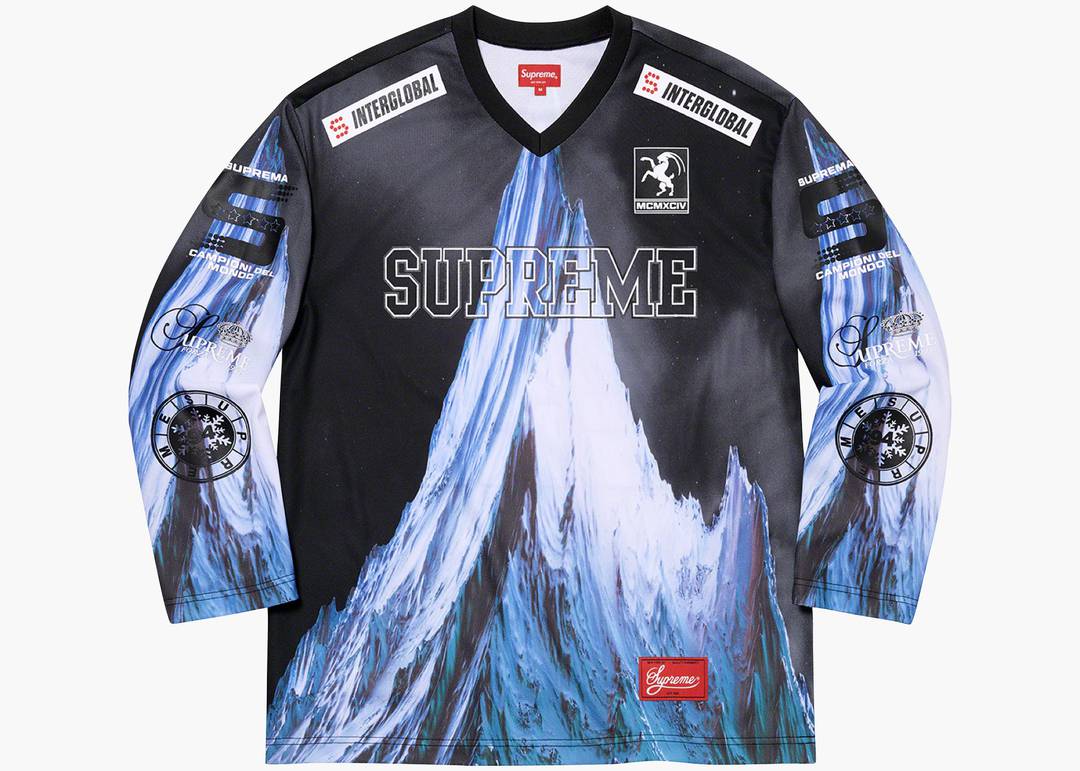 Supreme - Blue Motorcycle Jersey