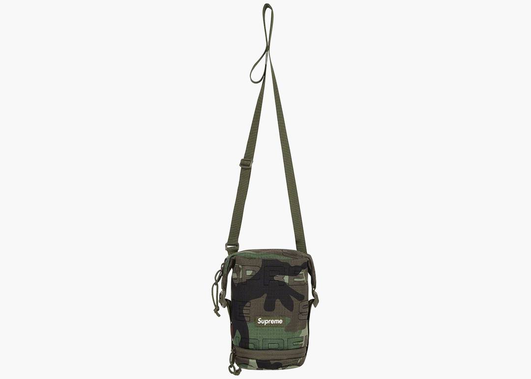 Supreme Neck Pouch (FW21) Woodland Camo | Hype Clothinga