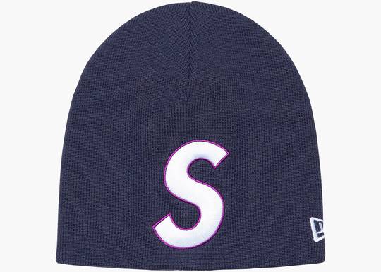 Supreme New Era S Logo Beanie (SS23) Light Navy | Hype Clothinga