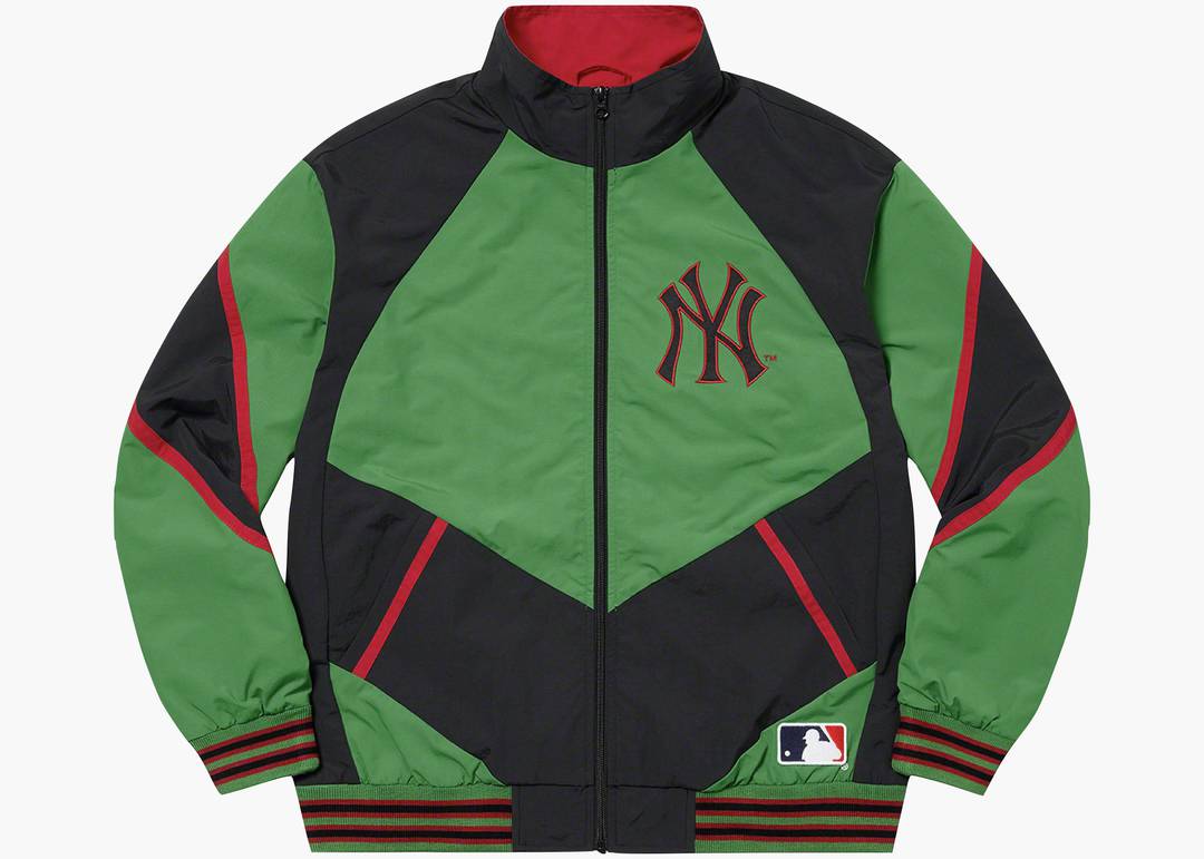 Supreme / New York Yankees Track Jacket Green | Hype Clothinga