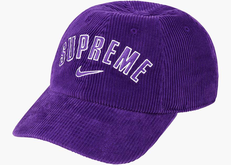 Supreme Nike Arc Corduroy 6-Panel Purple | Hype Clothinga