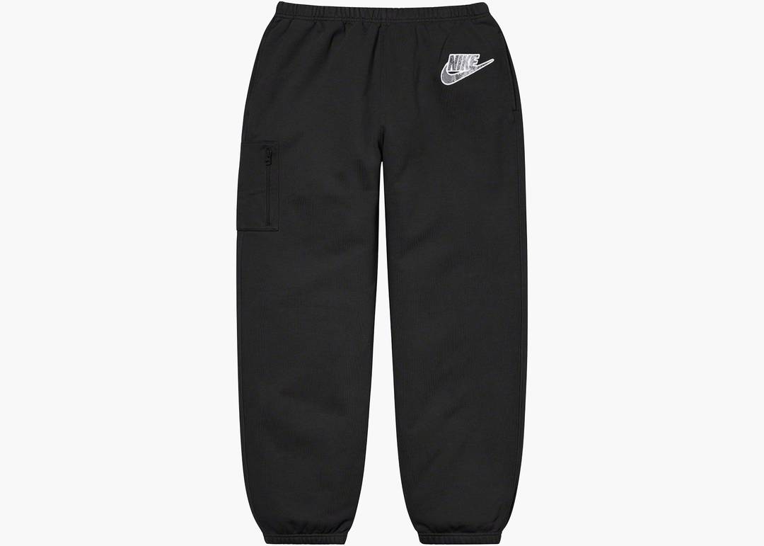 Supreme Nike Cargo Sweatpant Black Supreme Nike Cargo Sweatpant Black