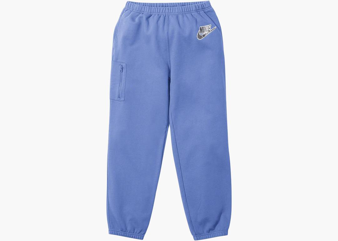 Supreme Nike Cargo Sweatpant Blue