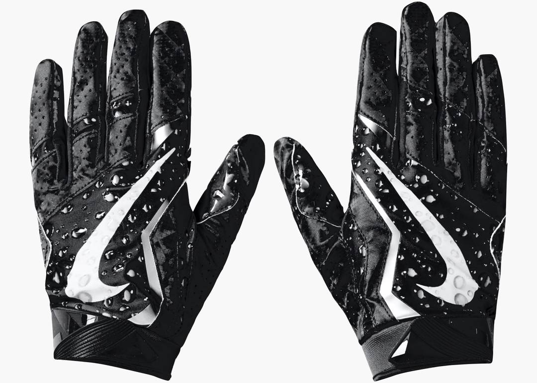 Supreme Nike Vapor Jet 4.0 Football Gloves Black