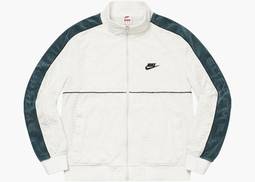 Supreme Nike Velour Track Jacket White