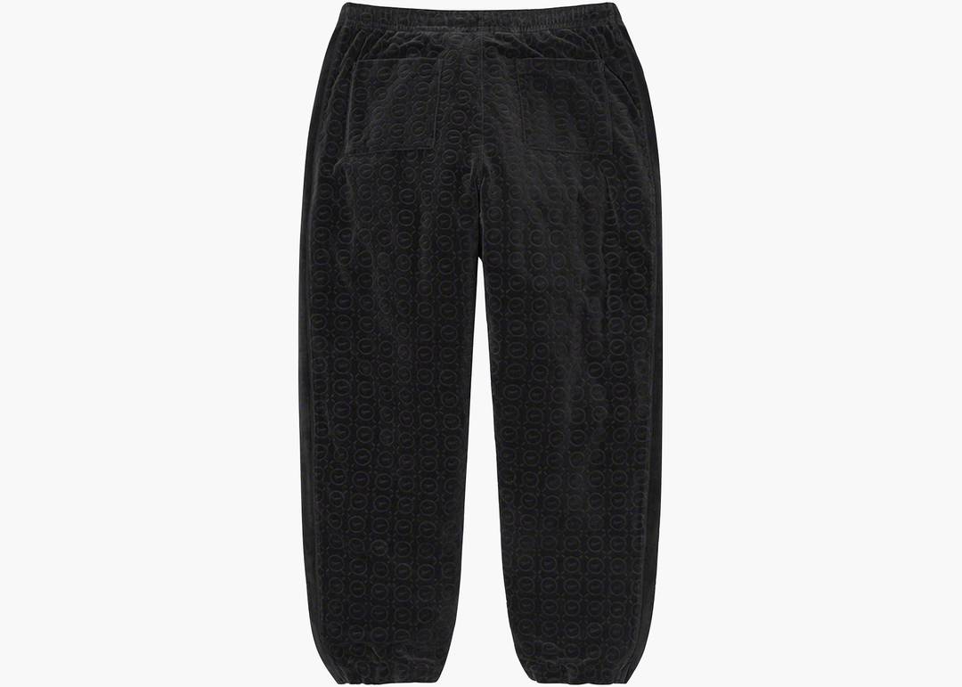 Supreme Nike Velour Track Pant Black