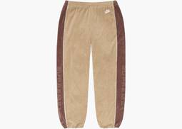 Supreme Nike Velour Track Pant Tan