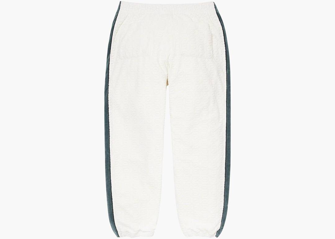 Supreme Nike Velour Track Pant White