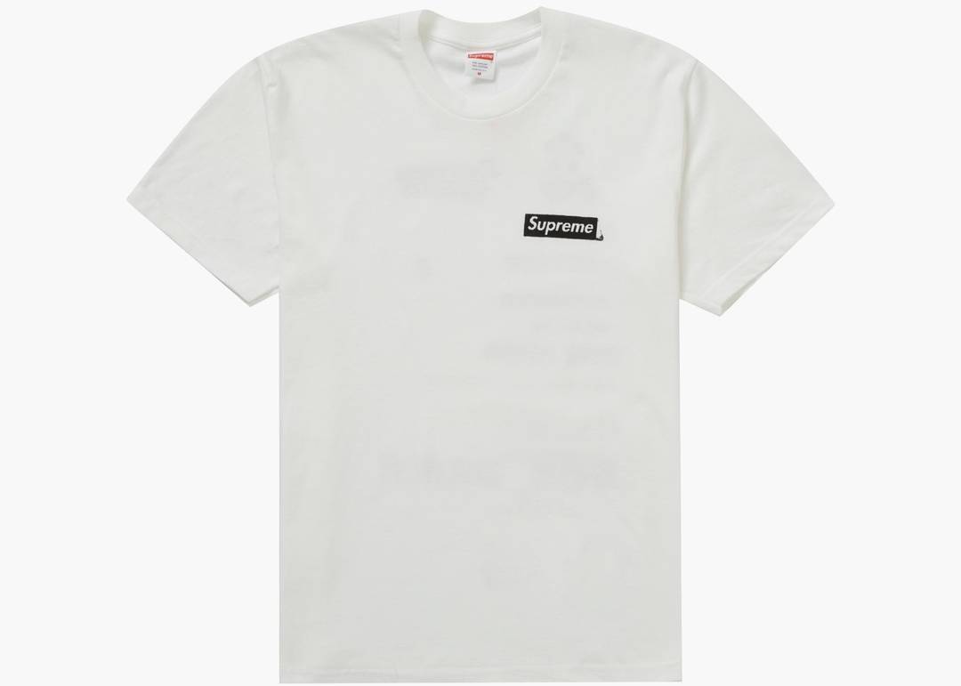 Supreme No More Shit Tee T-shirt White