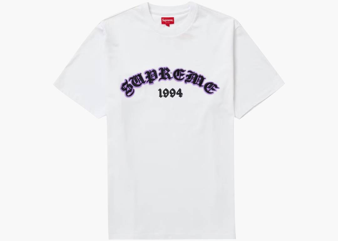 Supreme Old English Glow S/S Top Black Men's - SS22 - US