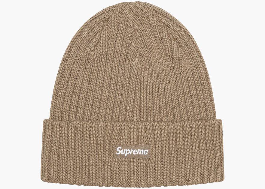 Supreme Overdyed Beanie (SS23) Taupe | Hype Clothinga