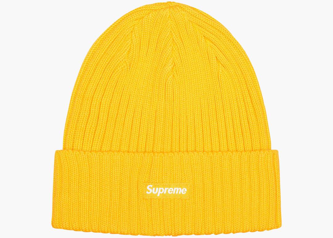 Supreme Overdyed Beanie (SS23) Lemon | Hype Clothinga