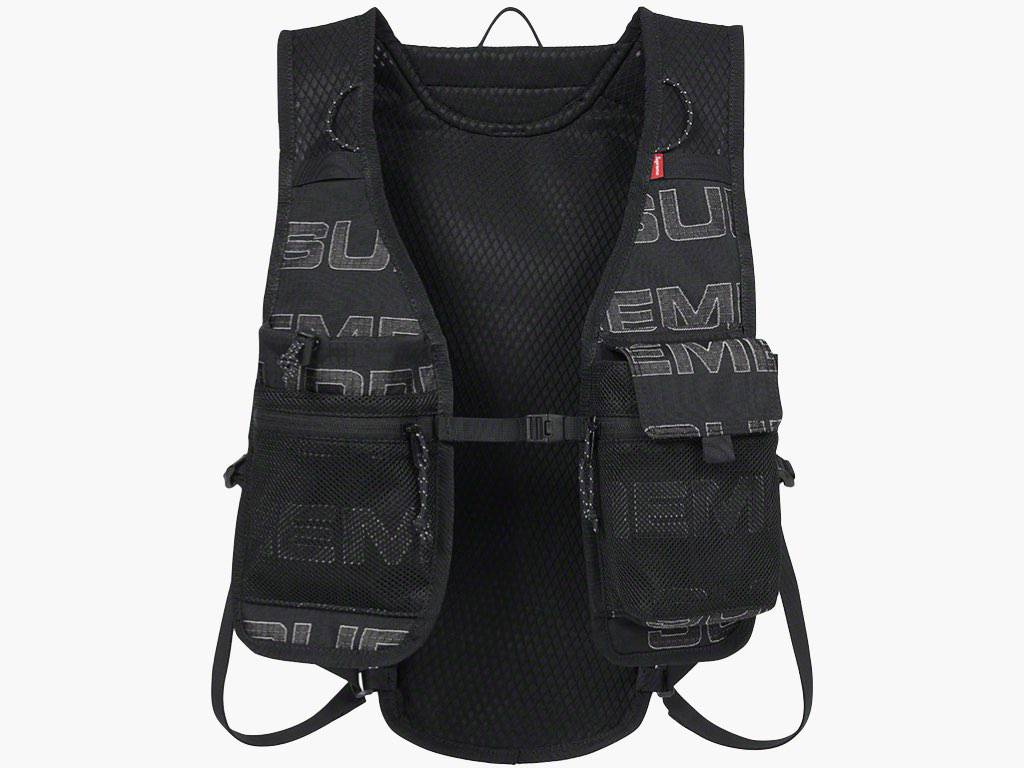 Supreme Pack Vest Black | Hype Clothinga