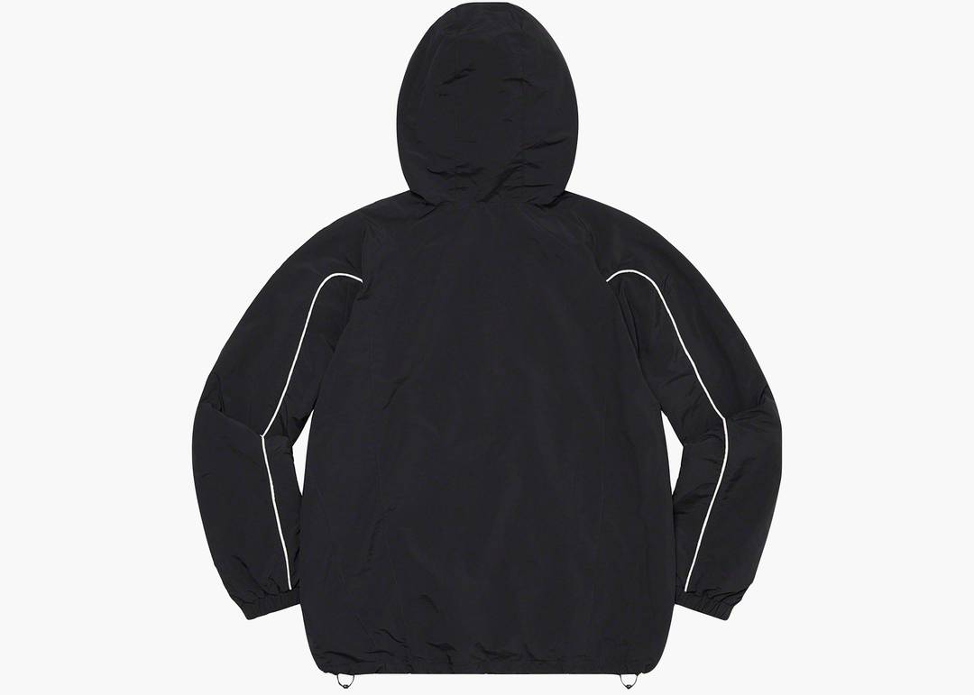 Supreme Paneled Half Zip Pullover Black | Hype Clothinga