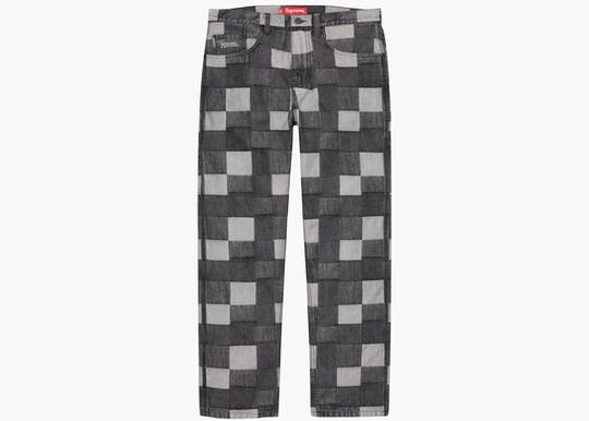 Supreme Patched Denim Painter Pant Black | Hype Clothinga Supreme Patched Denim Painter Pant Black | Hype Clothinga