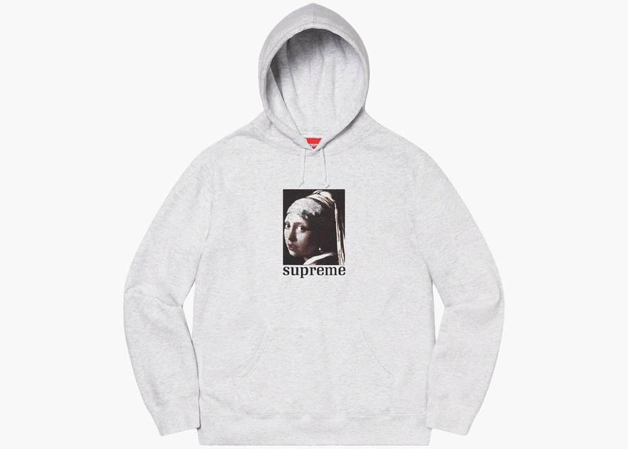 Supreme Pearl Hooded Sweatshirt Ash Grey